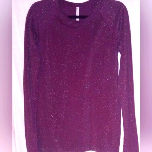Athleta Purple Long Sleeve Top - Picture 1 of 6